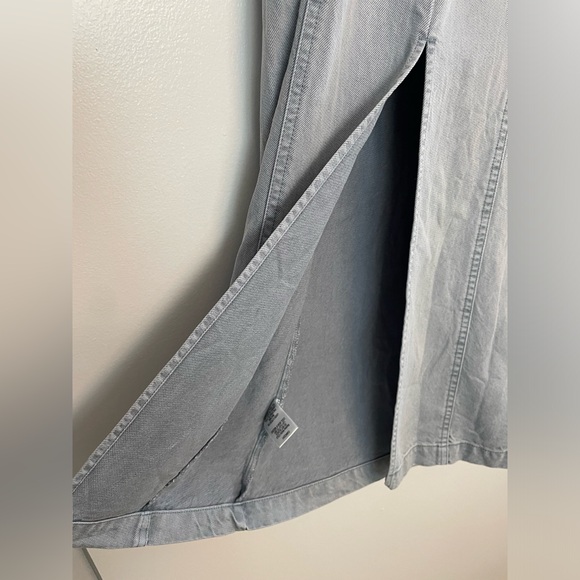 Young Fabulous & Broke Taylor Tube Midi Dress - Ice Blue - Picture 7 of 10